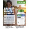 CaAKG - Calcium Alpha-Cétoglutarate - 120 Gélules - Hautement Dosé à 1100 mg par Dose Journalière - Calcium Pur & Alpha-Cétog