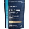 Calcium Magnésium Zinc Vitamin D3 | 200 Comprimés Vegan | Calcium Comprimé | Complexe Vitamine et Minéraux | Haute Résistance