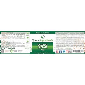 Special Ingredients Lactate de Calcium & Alginate de Sodium 2x100g - Kit de gastronomie moléculaire pour sphérification & sph...