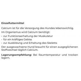 Canina Calcium Carbonat Pulver. 1er Pack 1 x 1 kg [Misc.]