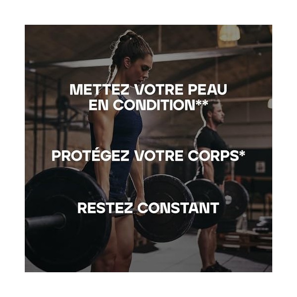 Bulk Gummies de Collagène, 500mg, Grenade, Gummies bien-être quotidiens, 60 Gummies