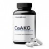 Evolve Now CaAKG - Calcium Alphacétoglutarate 120 gélules vegan 1000mg par portion - Testé en laboratoire, sans additifs inut