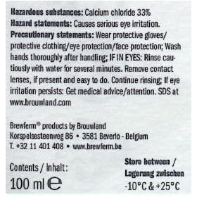 100 ml de chlorure de calcium liquide, solution à 33 % - sel effervescent chlorure de calcium - Faire du fromage vous-même 