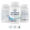 Complément alimentaire Picolinate de chrome 250 mcg | 365 Comprimés haute-concentration | Adapté aux végétaliens | Fabriqué a