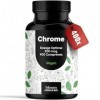 Chrome Complément Alimentaire - 400 Comprimés - Picolinate de Chrome Vegan - Produit en Allemagne - Chromium Picolinate