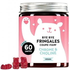 Bye Bye Fringales Coupe-Faim – Avec du Chrome et de la Choline – Pour maintenir une glycémie normale – 60 unités 1 mois – S