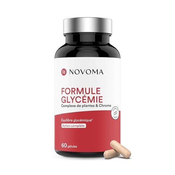 NOVOMA - Formule Glycémie - 60 gélules