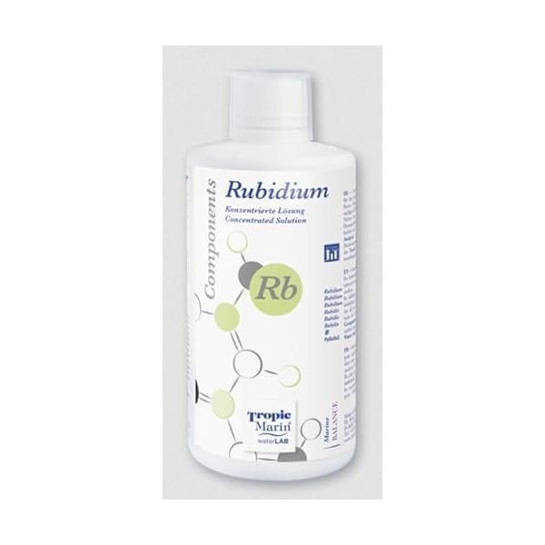 Tropic Marin Components Chromium 250 ml Solution hautement concentrée pour lapport de chrome en cas de déficit dans laquari C...