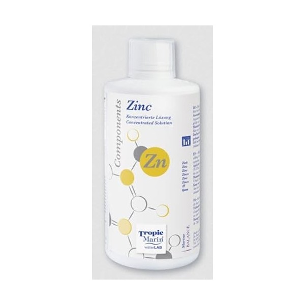 Tropic Marin Components Chromium 250 ml Solution hautement concentrée pour lapport de chrome en cas de déficit dans laquari C...