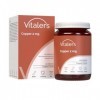 Vitalers Cuivre 2 mg - 120 comprimés, Végétalien, 4 mois de supplémentation Sans conservateur, Composition pure