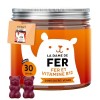 Bears with Benefits En cas de carence en fer : complexe vegan contenant du fer hautement dosé, des vitamines B12, B1, B6, C, ...