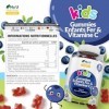 Nu U Nutrition Gummies Enfants Fer & Vitamine C - 120 Oursons Gélifiés Végan Goût Myrtille - Complément Alimentaire pour Enfa