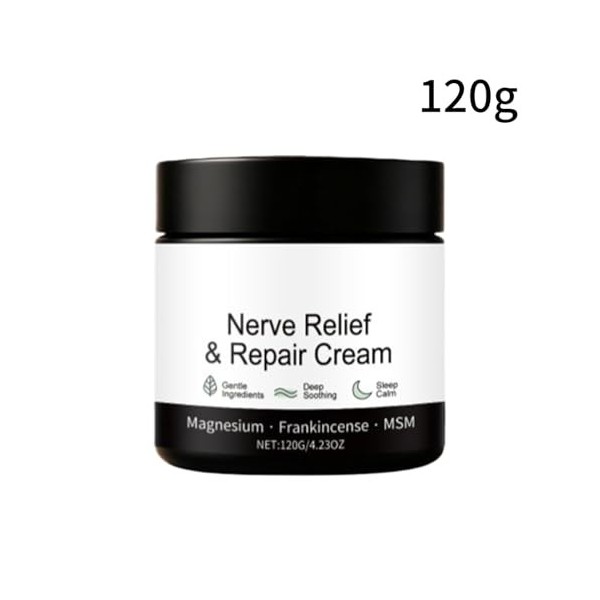 Lotion au magnésium pour la neuropathie,Crème naturelle pour la neuropathie,pour une détente quotidienne, une hydratation de ...