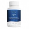Complexe Fer Vitamine C - Système Immunitaire, Fatigue - Fer Bisglycinate, Lactoferrine, Vitamine C - Forme naturelle - Haute