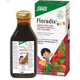 Fer liquide pour enfants sans gluten, sans lactose, 250 ml