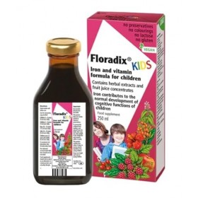 Fer liquide pour enfants sans gluten, sans lactose, 250 ml