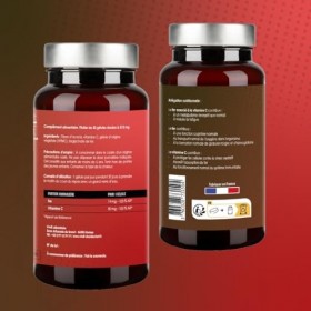 Fer Bisglycinate, Assimilation Optimale, Immunité, Énergie & Vitalité, 30 Gélules, VINDI NUTRITY, Fabriqué en France