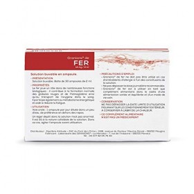 GRANIONS DE FER - 30 ampoules Lot de 2 Fer