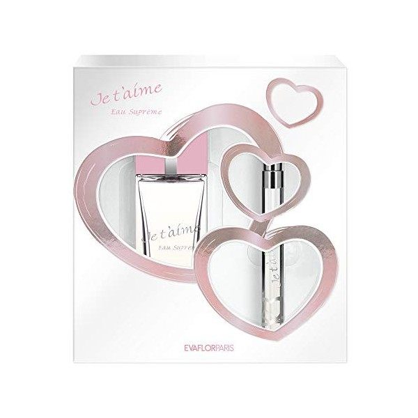 JE TAIME Passionnément Coffret Eau de Parfum 100 ml/Vapo de Sac 12 ml