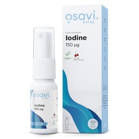 Iodine Oral Spray, 150mcg Cherry - 25 ml.