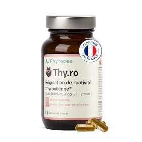 Phytocea - Complément Alimentaire, Régulation Optimale de la Thyroïde | Iode, Selenium, Zinc, Fer, Vitamines | L-Tyrosine, Av...