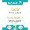 Biophénix Iode Biologique 60 Gélules - Complément Alimentaire BIO 100% Naturel à Base de Végétaux - Fonction Thyroïdienne - 1