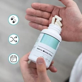 Oxyde nitrique pour hommes – Soutien cardiaque et pré-entraînement, musculation