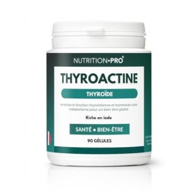 Thyroactine - | Bien-être thyroïdien | Soutien naturel de la fonction thyroïdienne | Énergie, métabolisme & équilibre hormona