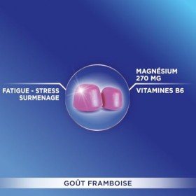 Forté Pharma - Magnesium Gummies stress - Complement Alimentaire Complexe magnesium - Magnesium Vitamine B6 - Stress Adulte E...