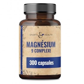 Magnesium Complex Hautement Dosé 400mg - [300x Gélules - 9 Composés de Magnésium] – Magnnésium Hautement Dosé Gélules – Magnn