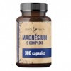 Magnesium Complex Hautement Dosé 400mg - [300x Gélules - 9 Composés de Magnésium] – Magnnésium Hautement Dosé Gélules – Magnn