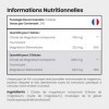 Magnésium Citrate en Gélules | 222 mg de Magnésium Élémentaire | 240 Gélules | Forme Bien Assimilable | Muscles, Sport, Systè