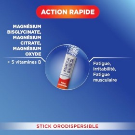 Forté Pharma - Magnésium Ultra Fort 360 - Energie booster, Irritabilité, Fatigue musculaire, Action rapide - 3 sources de mag
