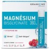 GRANIONS Magnesium Bisglycinate 360 MG - Magnesium Bisglycinate Haute Assimilation + Vitamine B6 - Anti Stress Adulte, Anti F
