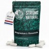 Strong Natural Magnésium L-Thréonate [120 Gélules + Pilulier Premium OFFERT] Hautement dosé avec 500 mg par capsule, dose quo