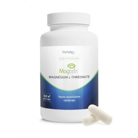 Magnésium L-thréonate Magtein® - Mémoire, Concentration, Fonctions cognitives, Fatigue - Haute Assimilation Cérébrale - Formu
