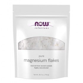 NOW Foods 100% Pure Magnesium Flakes - 750g Magnésium