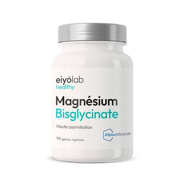 MAGNÉSIUM BISGLYCINATE + Vitamine B6 | Forme Chélatée Labellisée TRAACS | Assimilation Maximale sans Inconforts Digestif | So