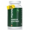 Magnésium Bisglycinate 300mg - 270 Gélules Vegan, Soulager le stress et la fatigue, Absorption Supérieure au Magnésium Marin,