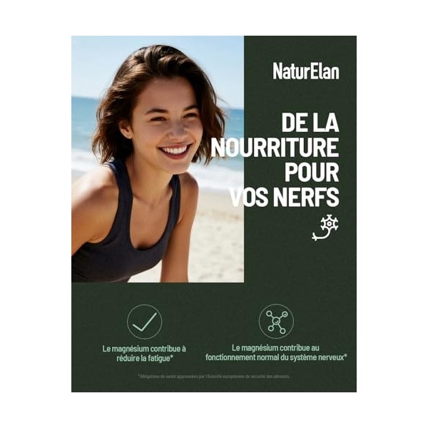 Magnésium Bisglycinate 300mg - 270 Gélules Vegan, Soulager le stress et la fatigue, Absorption Supérieure au Magnésium Marin,