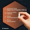 Magnésium Bisglycinate gélules hautement dosé & végétalien, 1500 mg en seulement 2 gélules dont 300 mg de magnésium élémentai