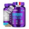 Magnésium Bisglycinate 200 mg – Avec Vitamine B6 pour une Meilleure Absorption – Haute Dose & Testé en Laboratoire – Complexe...