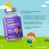 Magnésium Gummies Enfants 90mg | 60 Vegan Gommes Saveur Fraise | Cure de 2 Mois | Complément Alimentaire Avec Vitamine C | Ma