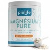 Magnesium en Poudre PiùLife – 215 mg par Dose – Carbonate et Pidolate – Sans Sucre, Goût Orange – Complexe magnesium 300 g – ...