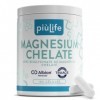 Magnesium Bisglycinate Chélaté PiùLife – 337,5 mg Magnésium Albion TRAACS avec Vitamines B6, B1 et B5 – Fonction Musculaire, 