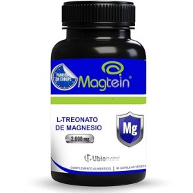 Magnésium L-Thréonate Magtein® 200 Mg - 90 Capsules - Haute Assimilation Cérébrale - Soutient Mémoire Et Concentration - Favo