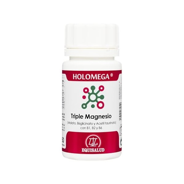 Holomega Triple Magnésium dEquisalud 50 capsules