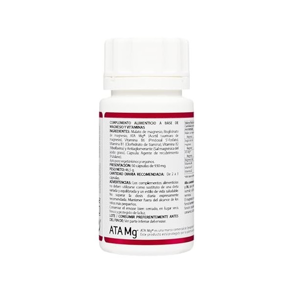 Holomega Triple Magnésium dEquisalud 50 capsules