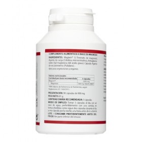 Holomega Magtein L-Thréonate de magnésium dEquisalud 90 capsules