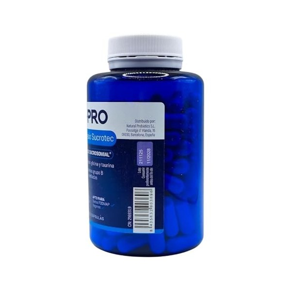 NPro Magnesium Sucrotec 120 gélules - Magnésium sucrosomial avec vitamines B et acides aminés - Haute absorption et biodispon